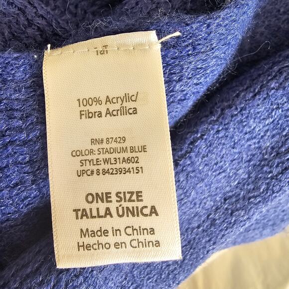 3pc wool knit scarf hat and gloves set NWOT - Picture 2 of 2